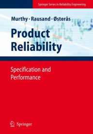 Title: Product Reliability: Specification and Performance / Edition 1, Author: D. N. Prabhakar Murthy