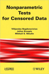 Title: Nonparametric Tests for Censored Data / Edition 1, Author: Vilijandas Bagdonavicius