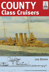 Title: County Class Cruisers, Author: Les Brown
