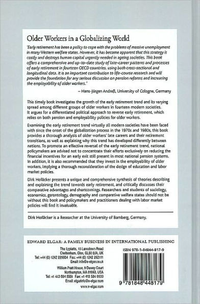 Older Workers in a Globalizing World: An International Comparison of Retirement and Late-Career Patterns in Western Industrialized Countries