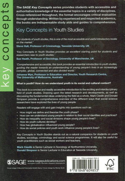 key concepts in youth studies