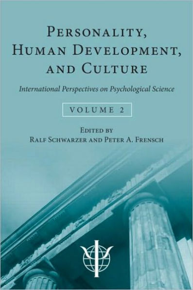 Personality, Human Development, and Culture: International Perspectives On Psychological Science (Volume 2) / Edition 1