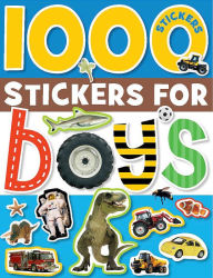 Title: 1000 Stickers for Boys, Author: Make Believe Ideas