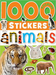 Title: 1000 Stickers Animals, Author: Make Believe Ideas