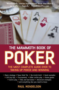 Title: The Mammoth Book of Poker, Author: Paul Mendelson