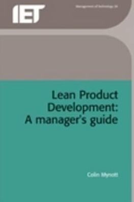 Lean Product Development: A manager's guide