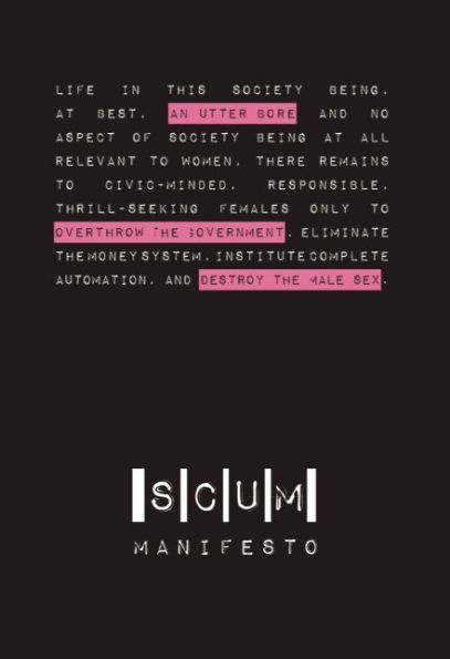 SCUM Manifesto