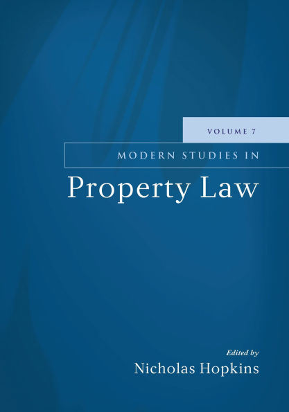 Modern Studies Property Law - Volume 7