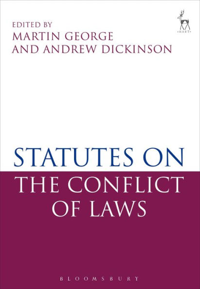 Statutes on the Conflict of Laws