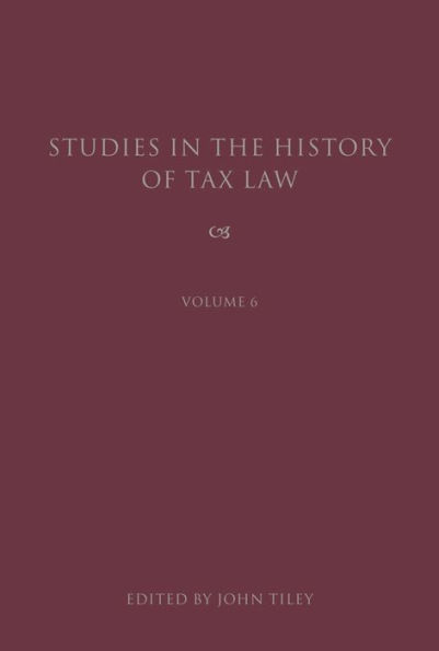 Studies the History of Tax Law, Volume 6