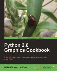 Title: Python 2.6 Graphics Cookbook, Author: Mike Ohlson deFine