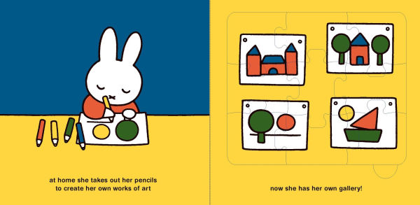 Miffy the Artist - Jigsaw Puzzle Book