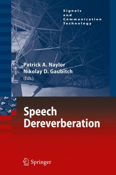 Speech Dereverberation / Edition 1