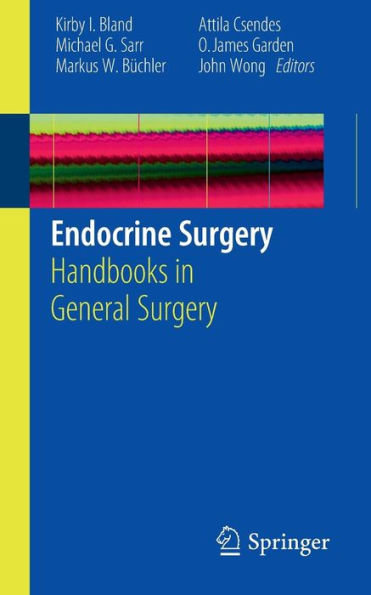 Endocrine Surgery: Handbooks in General Surgery / Edition 1