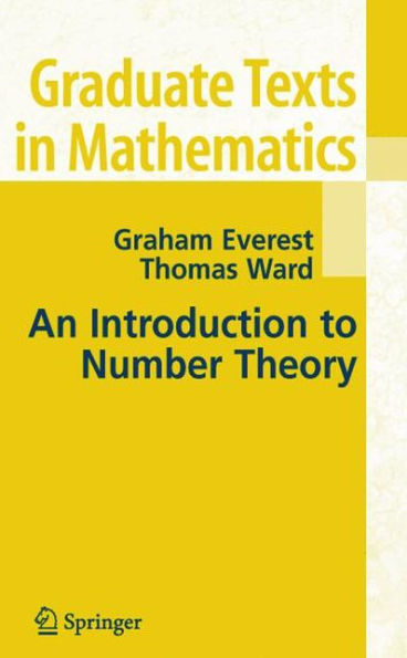 An Introduction to Number Theory / Edition 1