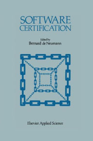 Title: Software Certification, Author: B. de Neumann