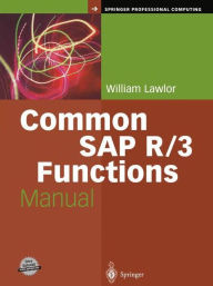 Title: Common SAP R/3 Functions Manual, Author: William Lawlor