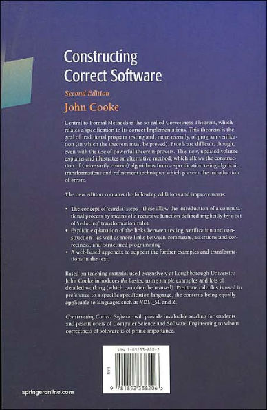 Constructing Correct Software