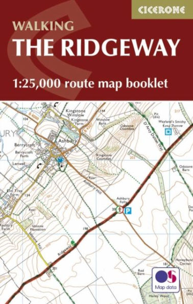 The Ridgeway Map Booklet: 1:25,000 OS Route Mapping