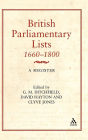 British Parliamentary Lists, 1660-1880: A Register