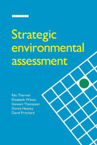 Title: Strategic Environmental Assessment, Author: Riki Therivel