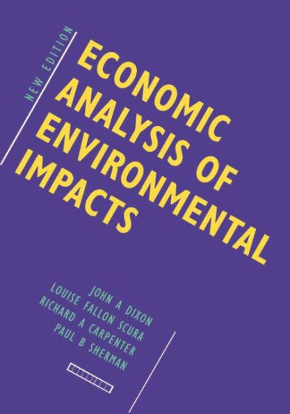 Economic Analysis of Environmental Impacts / Edition 2