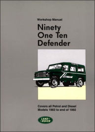 Title: Land Rover 90/110 Defend. WSM, Author: Brooklands Books Brooklands Books Ltd