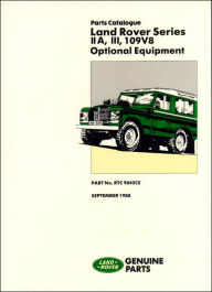 Title: Land Rover Ser 2A,3,109V8 Opt.Eq.Cat., Author: Brooklands Books Brooklands Books Ltd