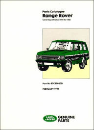 Title: Range Rover Parts Catalog (RTC 9908CB), Author: Brooklands Books Brooklands Books Ltd