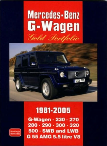 Mercedes-Benz G-Wagen Gold Portfolio 1981-2005