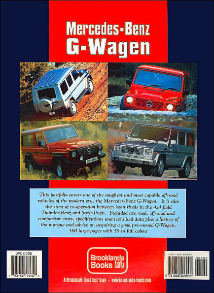 Mercedes-Benz G-Wagen Gold Portfolio 1981-2005