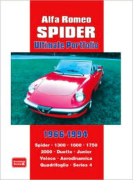 Title: Alfa Romeo Spider Ultimate Portfolio 1966-1994, Author: R.M. Clarke