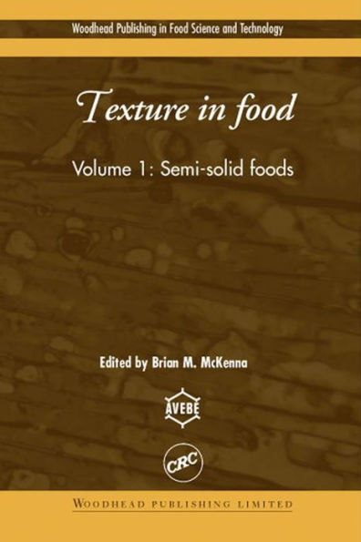 Texture in Food: Semi-Solid Foods