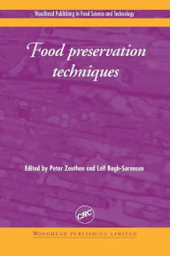 Title: Food Preservation Techniques, Author: Peter Zeuthen