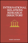 Title: International Relations Research Directory, Author: Europa Publications