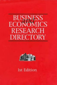 Title: Business and Economics Research Directory / Edition 1, Author: Europa Publications