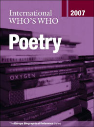 Title: International Who's Who in Poetry 2007, Author: Europa Publications
