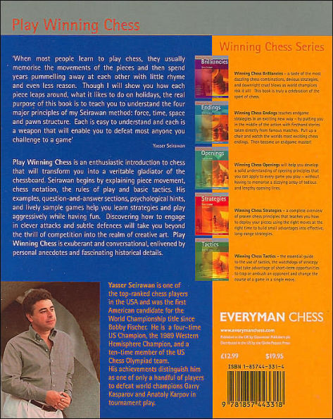 Play Winning Chess by Yasser Seirawan, Paperback