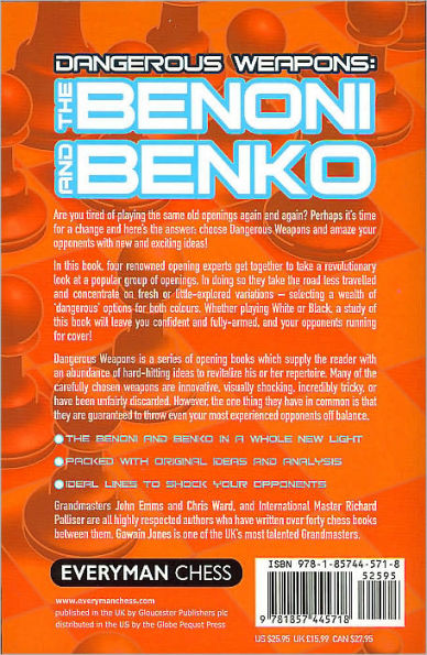Dangerous Weapons: The Benoni and Benko: Dazzle Your Opponents!