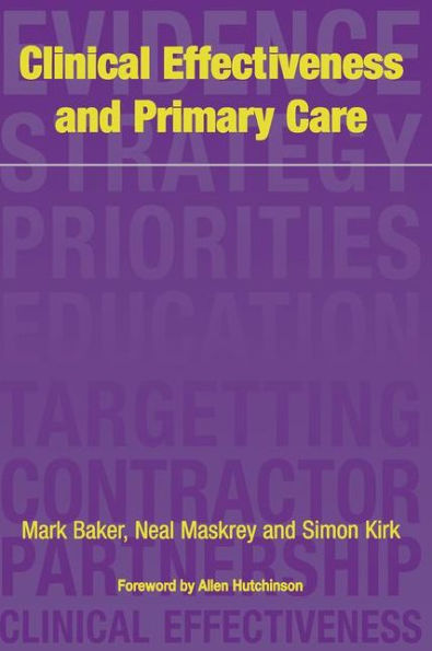 Clinical Effectiveness Primary Care