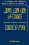 Title: Culture, Social Norms and Economics, Author: Mark Casson