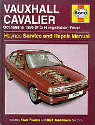 Vauxhall Cavalier Petrol (Oct 88 - 95) Haynes Repair Manual