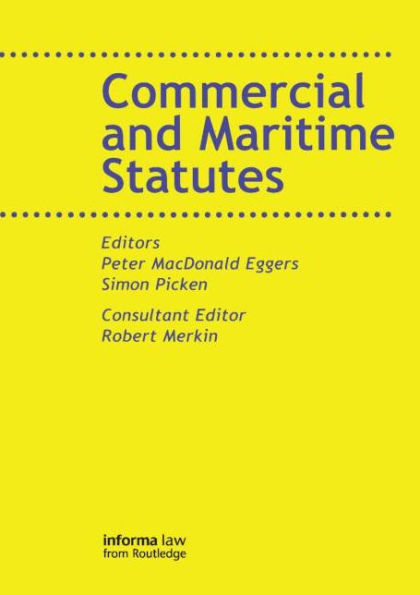 Commercial and Maritime Statutes