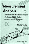 Measurement Analysis: An Introduction to the Statistical Analysis of Laboratory Data in Physics, Chemistry and the Life Sciences