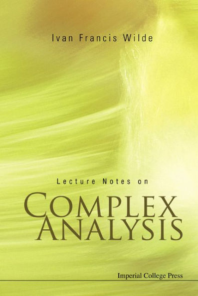 Lecture Notes on Complex Analysis