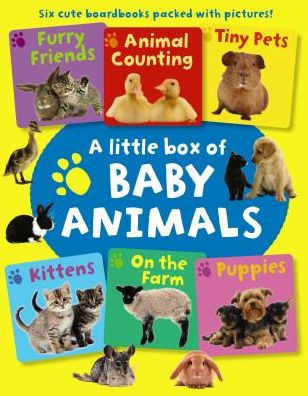 A Little Box of Baby Animals: Six Cute Boardbooks Packed With Pictures!