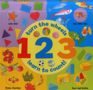 Title: 123 (A Wheel Book): Turn the wheels, learn to count!, Author: Jan Lewis