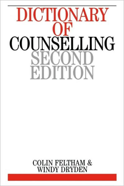 Dictionary of Counselling / Edition 2