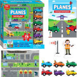 Alternative view 2 of Pull Back and Go Planes Activity Set