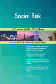 Title: Social Risk A Complete Guide - 2020 Edition, Author: Gerardus Blokdyk